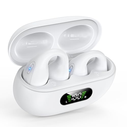 【2024改良型 イヤーカフイヤホン】イヤーカフ型 空気伝導 耳を塞がない Amazon.co.jp: 【2024改良型 イヤーカフ型 イヤホン】イヤーカフ